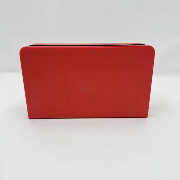 Nintendo Switch OLED HEG001 Mario Red Edition 64GB Console Dock Case Bundle - Picture 10 of 16